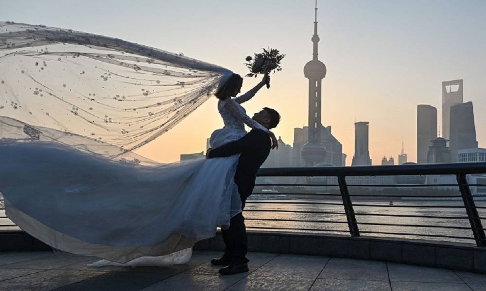চীনে ৯ বছরে প্রথমবারের মতো বিয়ের সংখ্যা বেড়েছে